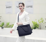 ONEGenug Canvas Tote Bag, Large Shoulder Hobo Bags Crossbody Bag Travel Tote Handbag everything bag with Wide Strap