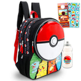Pokemon Backpack for Kids - Bundle with 16