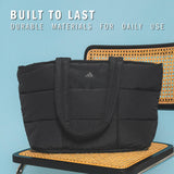 adidas Quilted Tote – Puffer Shoulder Bag