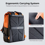 K&F CONCEPT Camera Backpack, Camera Bags for Photographers Large Capacity Camera Case with Raincover,15-15.6 Inch Laptop Compartment Compatible for Canon/Nikon/Sony/DJI Mavic Drone(Backpack 20L)