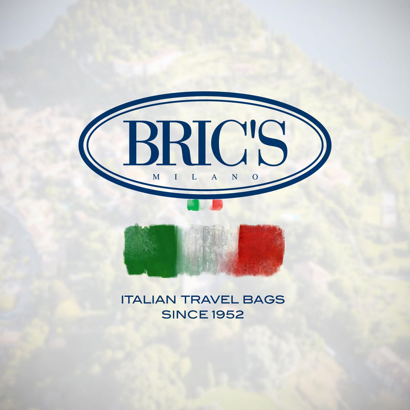 Bric's Bellagio 3.0 Spinner Trunk- Luxury Hardshell Check In Luggage with Large Wheels, Telescopic Handle, Leather Detailing - Expandable Rolling Suitcase - 30", Black