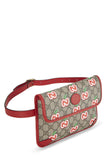 Gucci, Pre-loved Red Original GG Supreme Canvas Apple Belt Bag, Red