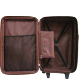 Amerileather Waxy Brown Leather Two Piece Set Traveler