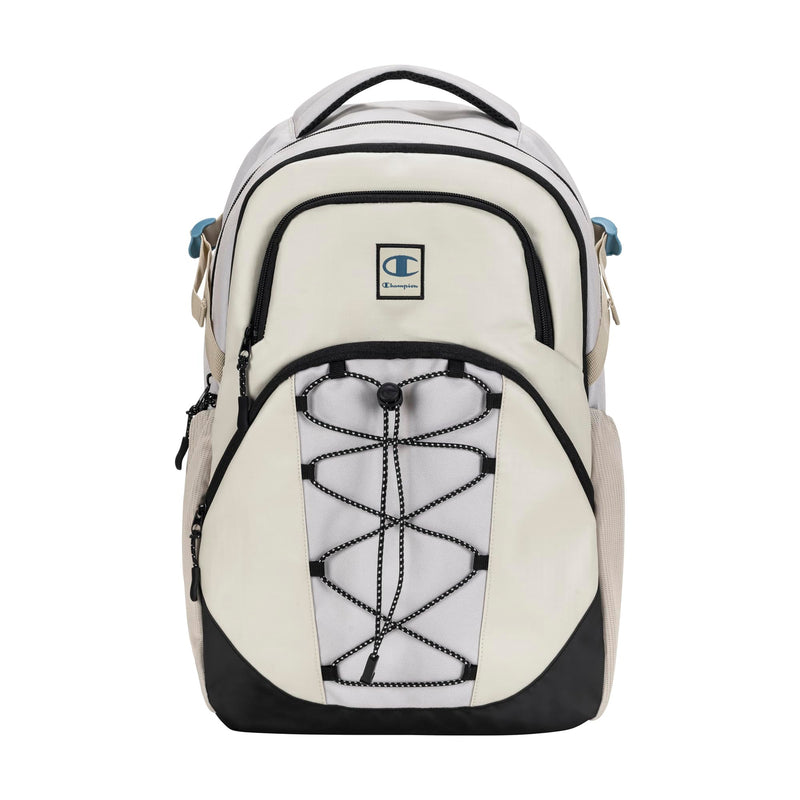 Champion Summit Backpack with Padded Straps, Sternum Strap, Waist Strap, Laptop Compartment for Travel, Outdoor, Commute, Autumn Beige, One Size