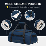 LEVEL8 Luminous Luggage Sets 2 Piece with Water Resistant Travel Duffle Bag, (20/28)