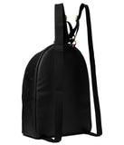 Tommy Hilfiger Amelia II Medium Dome Backpack-Embossed TH Serif Critter PVC Black One Size