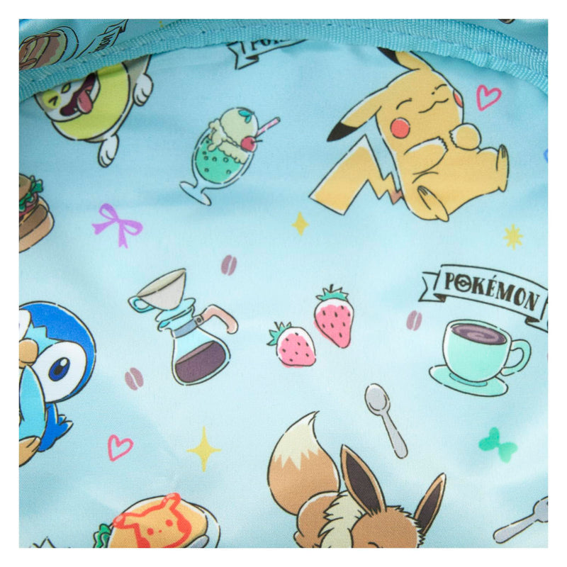Loungefly Pokémon Cafe Tripple Pocket Backpack