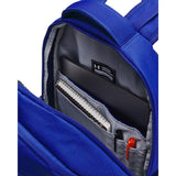Under Armour Unisex-Adult Hustle 6.0 Backpack, (401) Royal/Royal/Metallic Silver, One Size Fits Most