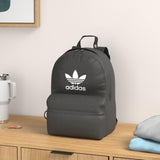 adidas Originals Trefoil 2.0 Mini Backpack Small Travel Bag, Black/White, One Size