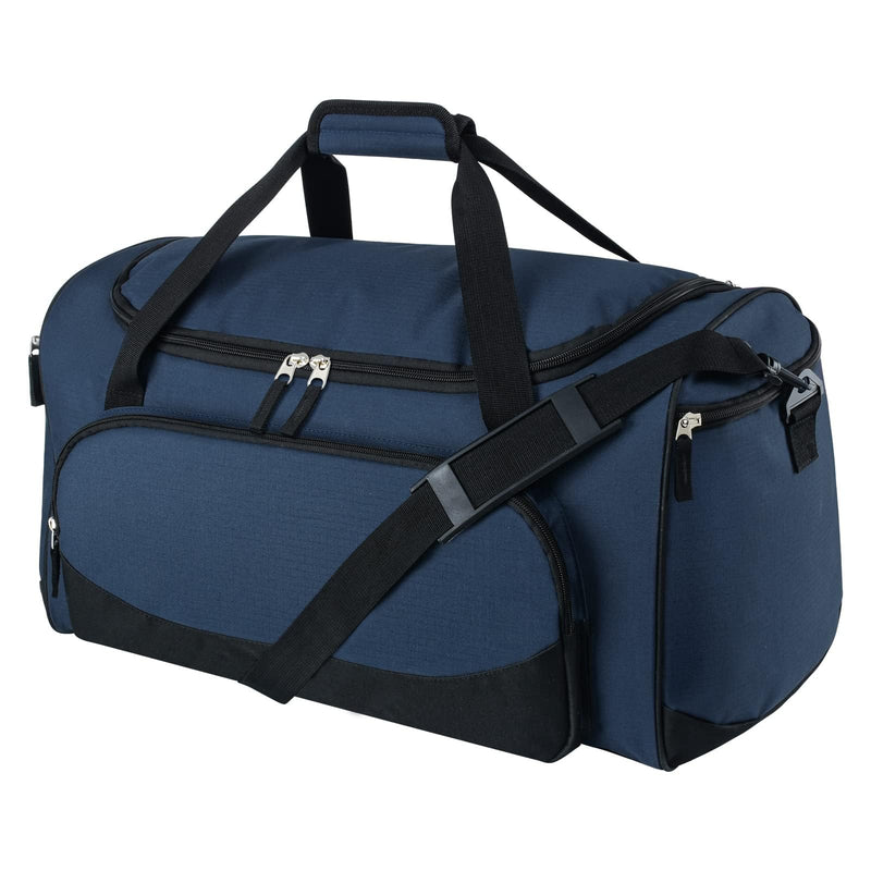 Uarition Gym Duffle Bag for Men - 55L Navy Blue Large Duffel Bags for Sports, Workout, Traveling, Durable Heavy Duty Duffel Gear Bag
