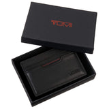 TUMI - Delta Slim Card Case - Men's Leather Wallet for Everyday & Travel - Black