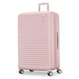 American Tourister Stratum 3.0 Large 28-Inch Spinner, Airline Approved, Durable Hardside Luggage, Expands 1.5", RightHeight™ Adjustable Handle, Pink Blush