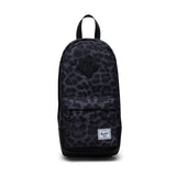 Herschel Heritage Shoulder Bag – 8L Crossbody Sling Backpack for Men & Women, Adjustable Strap, Daypack for Travel, Work & Everyday, Compact & Stylish, Digi Leopard Black