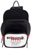 PUMA Forecast Multitude Backpack Sling Shoulder Bag (Black/White/Red)