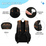 Selerdon Kids Backpack Grand Teton National Park School Bookbag with Lunch Bag for Boys Girls Preschool Kindergarten Elementary Laptop Daypack