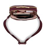 Samsonite Mobile Solution 2 Crossbody Sling Bag, Multi-Way Waist & Fanny Pack with RFID-Protected Front Pocket, Adjustable Strap, Interior Slip Pockets, Travel & Everyday Hands-Free Bag - Merlot