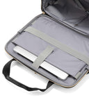 LUGGEX Rolling Laptop Bag with Wheels, 17.3" Soft Sided Laptop Rolling Briefcase with 4 Spinner Wheels & Aluminum Handle - Lightweight Carry On for Business Travel Overnight (UDS-Core, Black, 18 Inch)