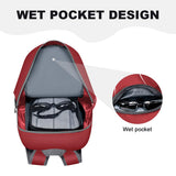 MIYCOO Backpack - Ultra Lightweight Packable Backpack for Travel Camping, Hiking Back Pack Waterproof Foldable Daypack for Men Women Red