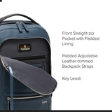 TUMI - Harrison Bradner Backpack - Men's Laptop Bag for Business & Travel - Fits up to 14" Screen - 16.5" X 11.5" X 3.5" - Pavement Bombe Leather