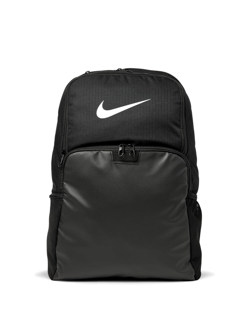 Nike Unisex Brasilia 9.5 Training Backpack (Extra Large, 30L), Black/Black/White, MISC