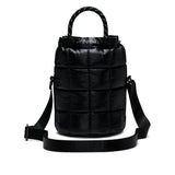 Nike Sportswear Puffle Tiny Tote, Black/Iron Grey/Black