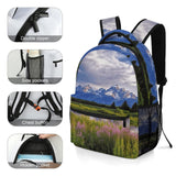 Backpack,Grand Teton National Park Print Backpack,Stylish Backpacks,Lightweight Backpack for Men Women Beach Hiking Camping