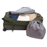 Eddie Bauer Expedition Rolling Duffel Bag with Wheels | Travel | Check-In | Luggage | Rugged | Durable - Dark Thyme, 34"