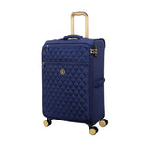 It Luggage Glimmering 28" Softside Checked 8 Wheel Expandable Spinner, Ocean Cavern