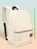 Ocean Pacific OG Corduroy Backpack for Travel, Sports, Beach, Work, Casual Daypack for Men Women Fits 15.6 Inch Laptop (Beach)