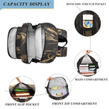 ARGTILDN Western Cowboy Horse Backpack for Boys Girls Kids School Bag Lightweight Laptop Backpack Elementary Capacity Bookbags for Travel Daypack with Reflective Stripes