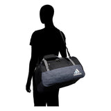adidas Squad 5 Duffel Bag, Jersey Onix Grey/Onix Grey/Rose Gold, One Size
