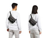 Bellroy Cinch Mini Messenger (6 liter lightweight, compact shoulder bag, water-resistant fabric, effortless organization) - Charcoal