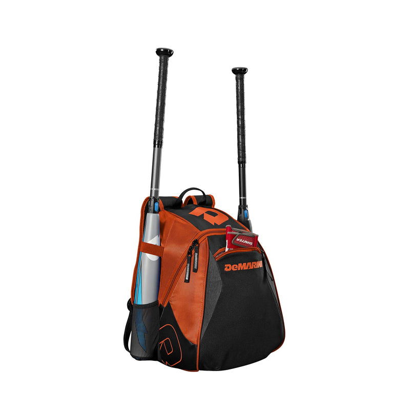 DeMarini Voodoo Junior Baseball Backpack - Orange