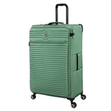 It Luggage Circulator 32" Softside Checked 8 Wheel Expandable Spinner, Hedge Green