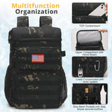 Tactical Backpack Cooler,Soft Lightweight Leakproof Cooler Backpack,Insulated Cooler Bag,Portable Soft Cooler Bag Waterproof for Beach, Travel, Camping, Picnic, Hiking