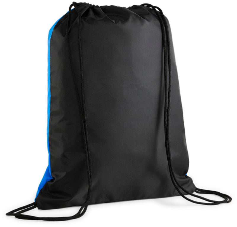 PUMA Unisex teamGOAL Gym Sack, Electric Blue Lemonade-Black SS24, One Size