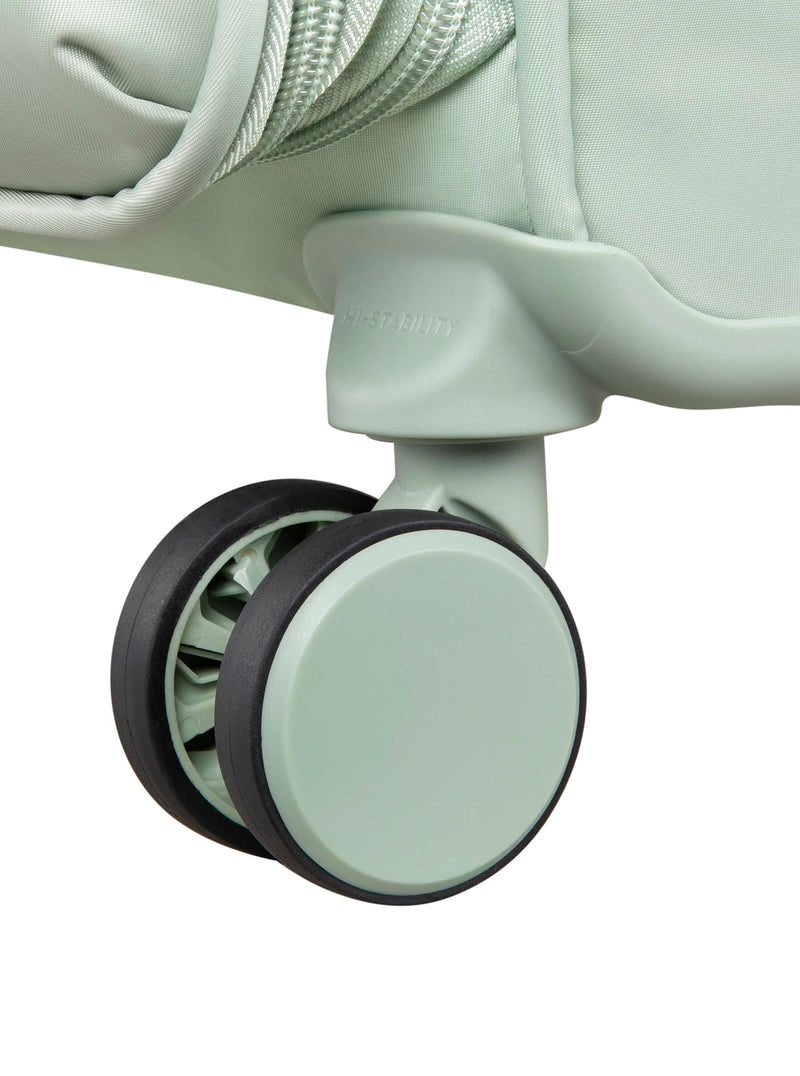 It Luggage Lustrous Luxe 22" Softside Carry-On 8 Wheel Spinner, Desert Sage