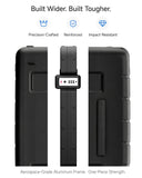 LUGGEX 21 Inch Zipperless Carry On Luggage - HUP Pro Front Opening Compartment Suitcase with Spinner Wheels, 38L Capacity, TSA Locks, Airline Approved for Business Travel(ZX-Pro, Black)