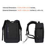 MOSISO Camera Backpack,DSLR/SLR/Mirrorless Photography Backpack Buffer Padded Shockproof Camera Bag with Customized Modular Inserts&Tripod Holder Compatible with Canon,Nikon,Sony etc, Black