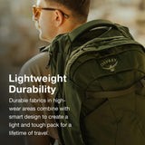 Osprey Farpoint 40L Men's Travel Backpack, Tunnel Vision Grey - backpacks4less.com