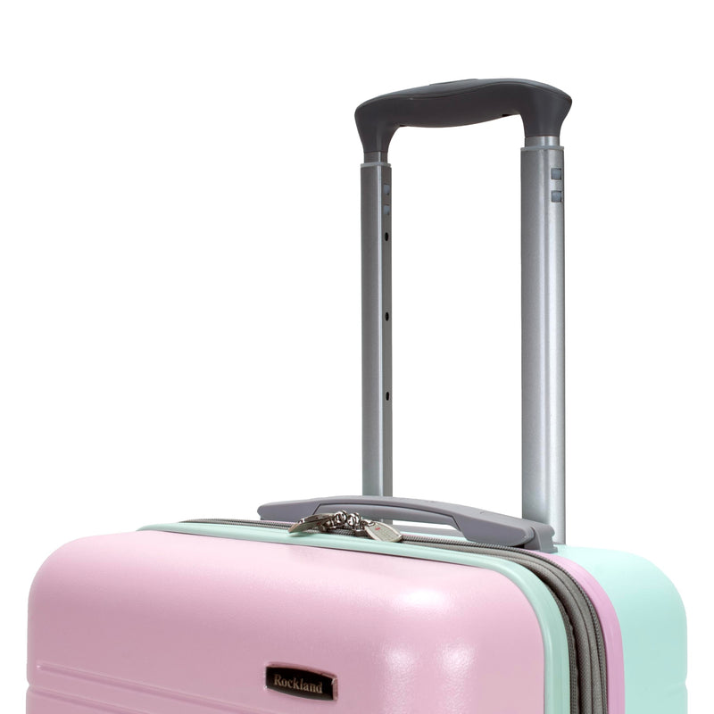 Rockland Tahoe Hardside Expandable Carry on Luggage with Spinner Wheels, Mint