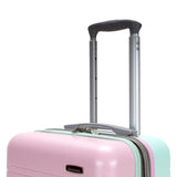 Rockland Tahoe Hardside Expandable Carry on Luggage with Spinner Wheels, Mint