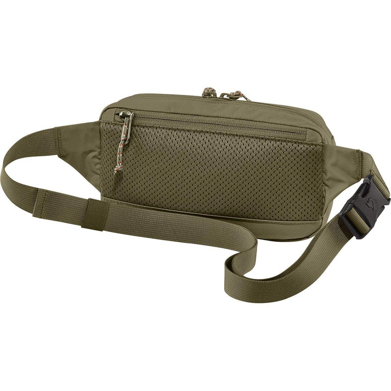 Fjällräven High Coast Hip Pack – Lightweight Waist Pack, Crossbody Sling Bag for Travel, Hiking & Everyday Use, Green