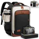 LOVEVOOK 40L Travel Backpack for Women, Carry On Backpack with 3 Packing Cubes,TSA Personal Item Travel Bag Airline Approved, Water Resistant Weekender Overnight Luggage Daypack, Fits 17.3 Inch Laptop