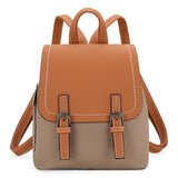 Montana West Small Backpack Purse for Women Vegan Leather Mini Colorblock Womens Backpack Cute Convertible Shoulder Bag