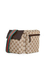 Gucci Women's Pre-Loved Vintage Web Belt Bag, Gg Canvas, Brown, One Size | Backpacks4Less