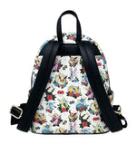 Loungefly Pokemon Eeveelutions Tattoos Print Womens Shoulder Bag Handbag Purse
