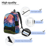grand teton national park Print Comfortable Backpack Outdoor Daypack Hiking Commute Office Travel Versatile Use