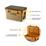 RTIC Ultra-Light 32 Quart Hard Cooler Insulated Portable Ice Chest Box for Drink, Beverage, Beach, Camping, Picnic, Fishing, Boat, Barbecue, 30% Lighter Than Rotomolded Coolers, Trailblazer