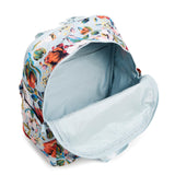Vera Bradley Women's Recycled Lighten Up Reactive Campus Totepack Backpack, Sea Air Floral, One Size